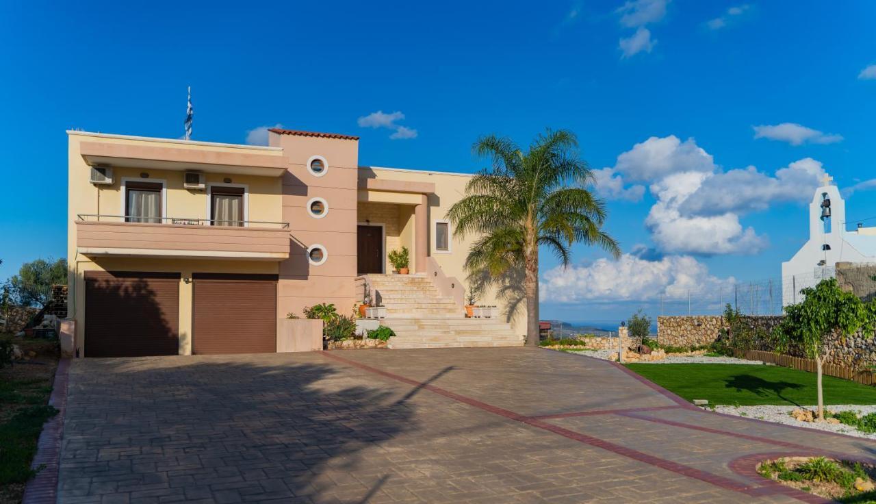 Deluxe Villa Kamba With Sea View Aptera Exterior foto